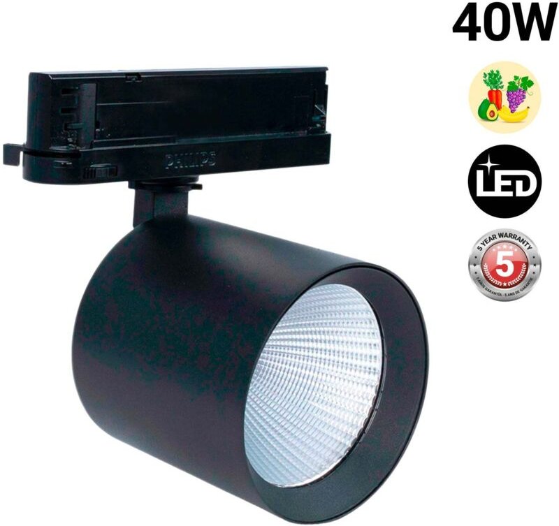Barcelona Led - led 3-Phasen-Schienenstrahler 40W - Obst und Gemüse - Philips