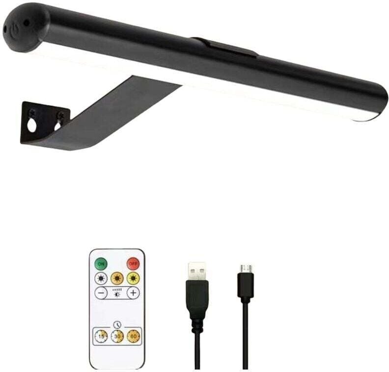 Kabellose Wandleuchte mit Bewegungsmelder, kabellose LED-Wandleuchte mit Fernbedienung, USB-aufladbar