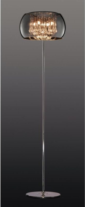 Vapore Chromglas Stehlampe und Pendelleuchte H158 cm Trio Lighting