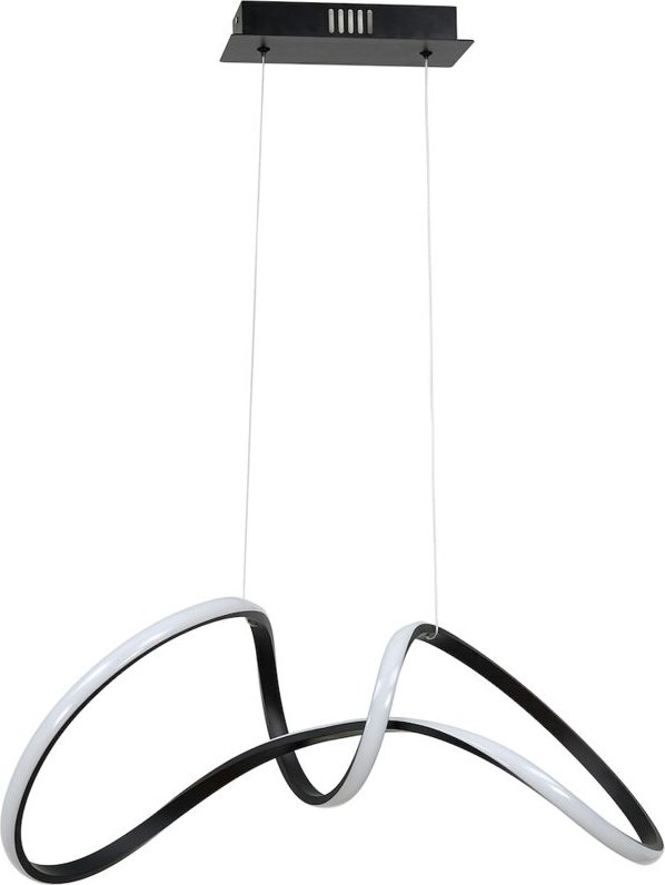 Schwarze Milagro TESORO 48W LED Deckenleuchter Pendelleuchte