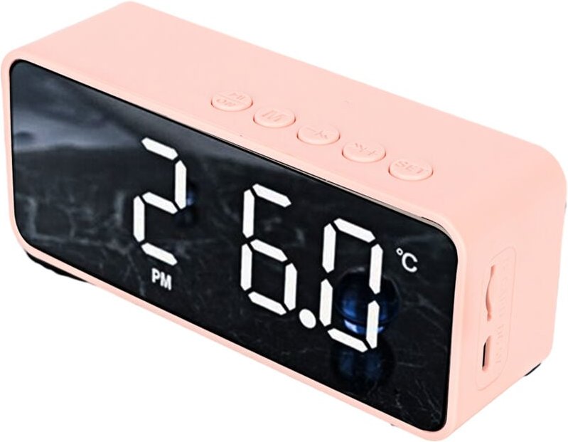 Ej.life - SmartSet Radiowecker mit -Lautsprecher, Ladestation/Telefonladegeräten, USB-Anschluss