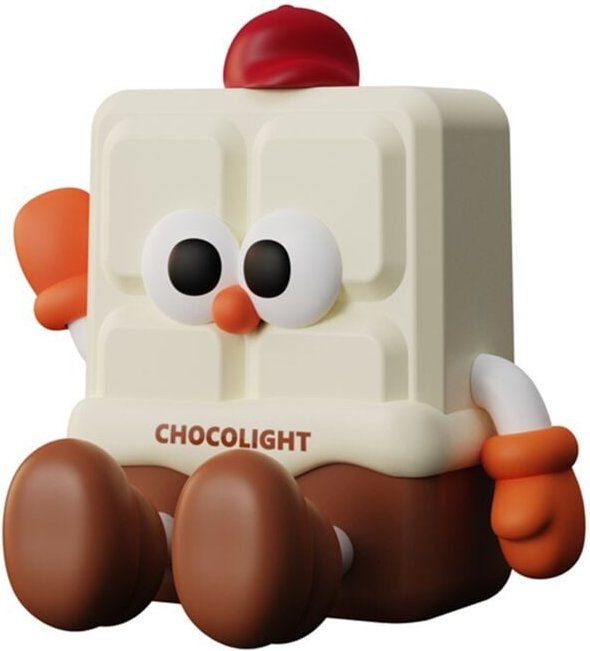 Süßes Schokoladen-Nachtlicht, wiederaufladbare LED