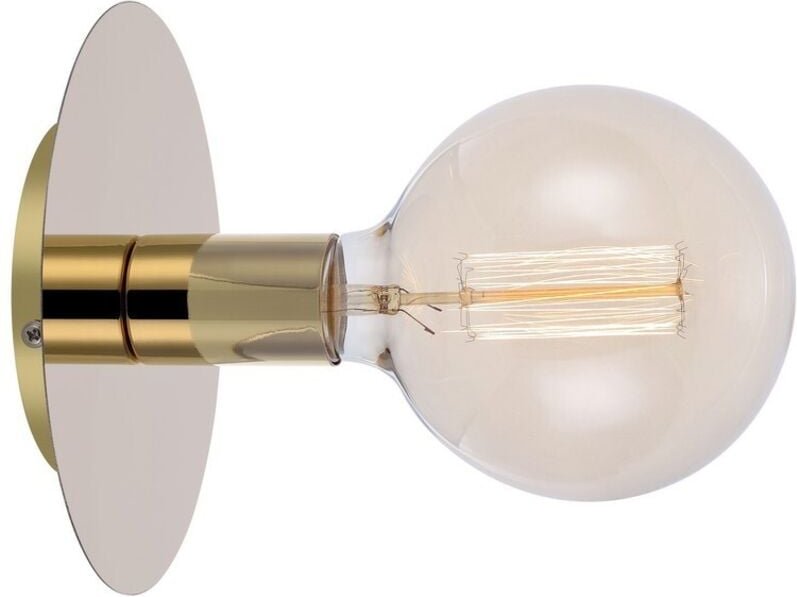 Disc - 1 Licht Innenwandleuchte Messing, E27 - Markslojd