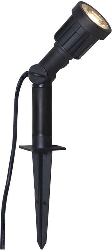Star Trading - Spot Outdoor led Spotlight, Dekoration, Schwarz, led, Warmweiß, Außenbereich, 19 cm