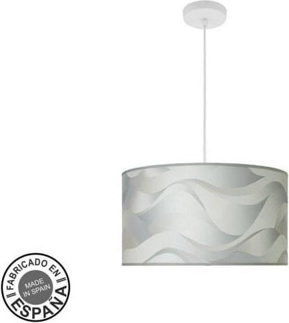 Abrila akunadecor Grau Mode Welle Anhänger mit Lampenschirm Modell