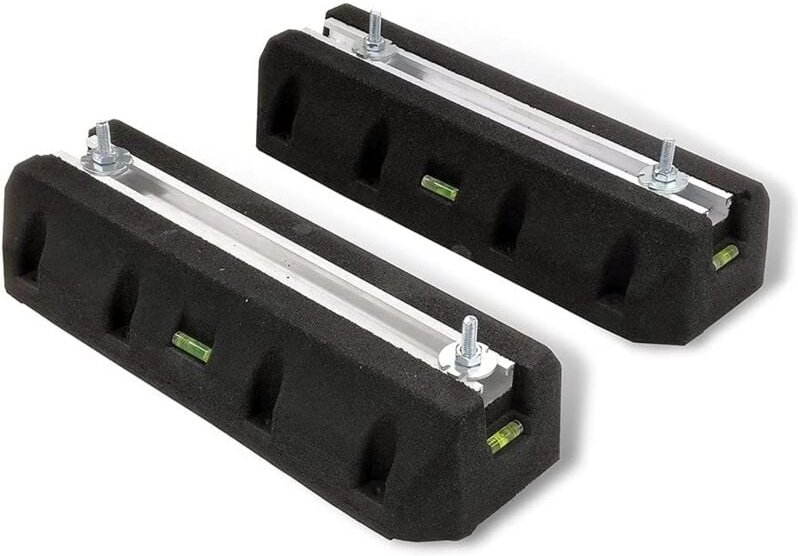 Gummilager für Klimaanlage – 450 x 130 x 60 mm, 350 kg Tragkraft