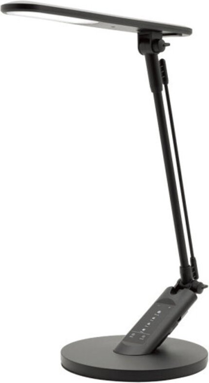 Flexo Lampe Klasse 7w 3000-4500-6000k schwarz 595lm usb timer,touch,int.reg,40x19x32,5cm