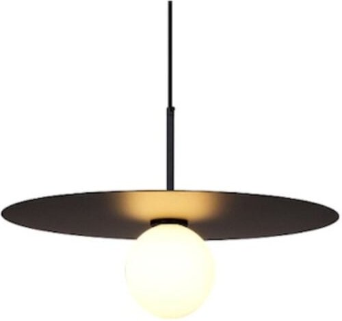 Sombre - moderne schwarze Hängelampe 45 cm