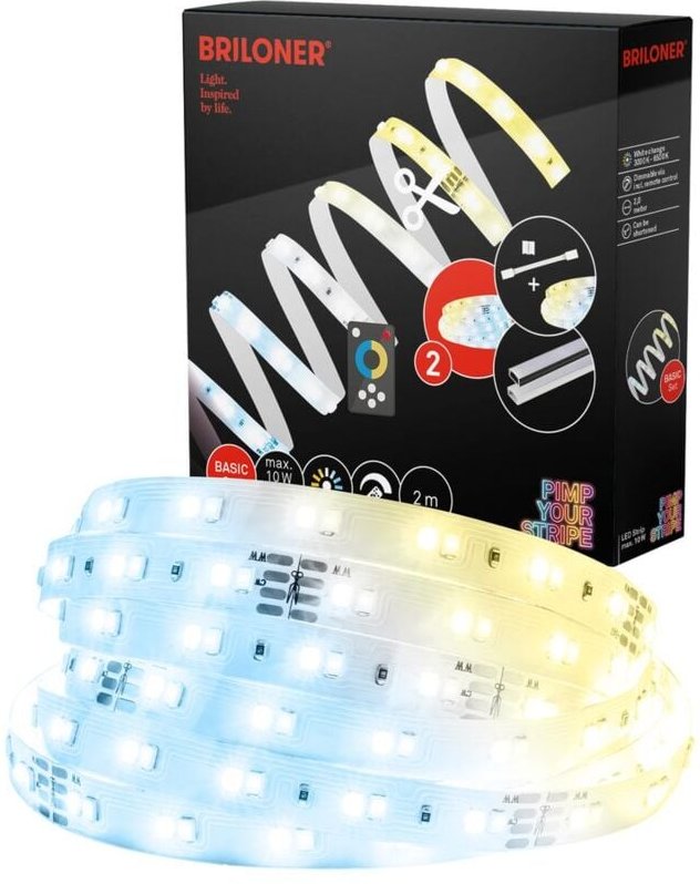 Pimp Your Stripe Starterset led Strip 2m, cct, Fernbedienung
