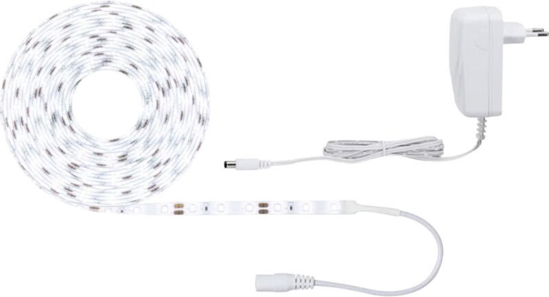 Paulmann - SimpLED 78975 LED-Streifen-Komplettset mit Stecker 12 v 5 m Tageslichtweiß 1 St.