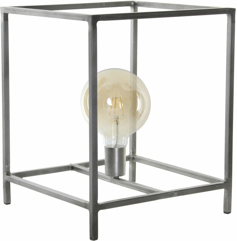 Metalltischlampe 33x333x40 dunkelgraues Metall mehrfarbiger Farbfamilienfamilien -Tischlampen Details