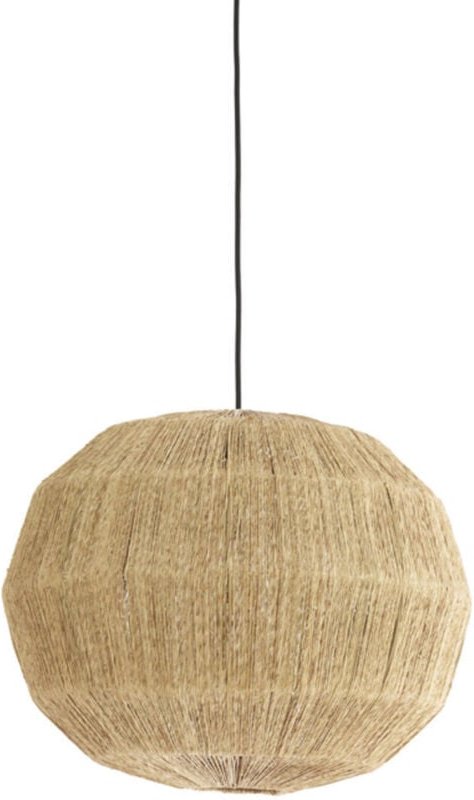 Light & Living - hängeleuchte - Junna - natürlich - textil - Ø