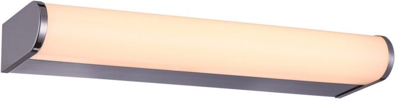 Sanosti - Moderne led Wandleuchte Chrom, Warmweiß 3000K 600lm - Italux