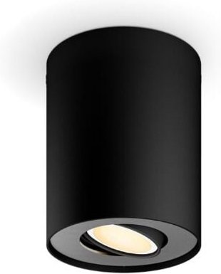 Pillar 4.2w 2200-6500k schwarz - 31999800 - Philips Hue