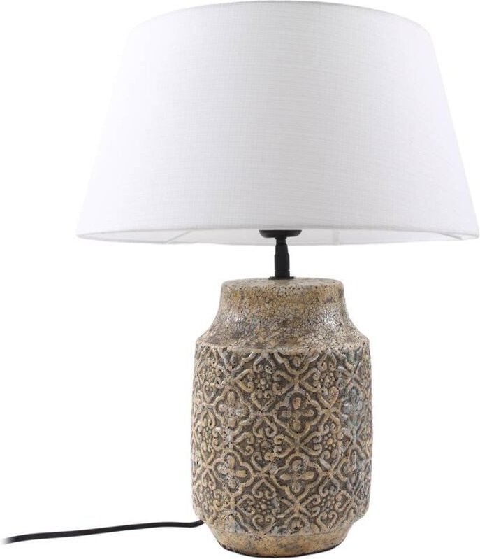 Thumbnail - Tischlampe "Aelith" aus Textil für Wohnzimmer & Esszimmer von Lindby