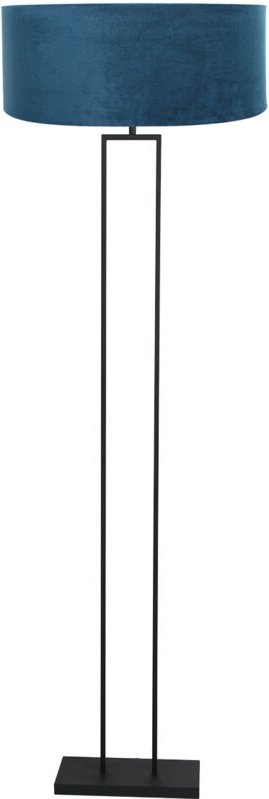Steinhauer - stehlampe - Stang - schwarz - metall veloursstoff -