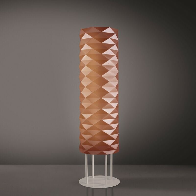 Mt Copper Base Stehlampe aus Metall Cm. 27 x 155 Std