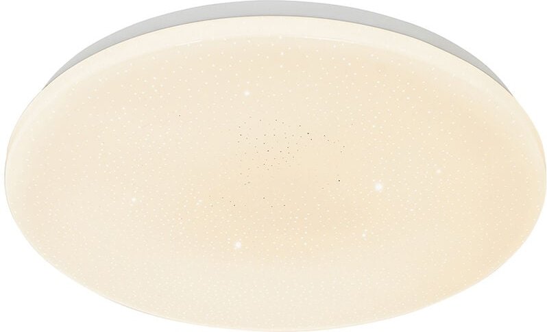 Smarte Deckenleuchte weiß 38 cm Sterneffekt inkl. led mit Fernbedienung - Extrema