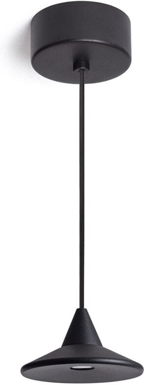 LED-Pendelleuchte 6W Aluminium Edsel Schwarz