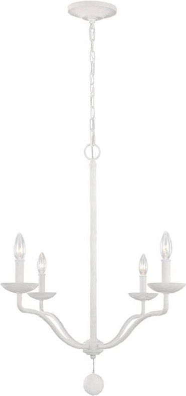 Elstead Feiss Annie Mehrarmiger Kronleuchter Gips weiß
