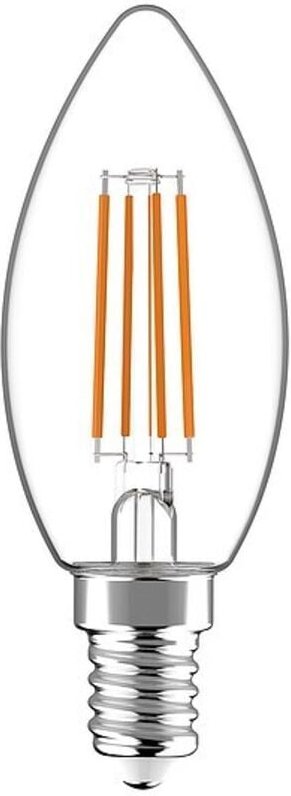 Thumbnail - LED's light LED Filament Leuchtmittel - Kerze C35, E14, 4,5W, 2700K, Klar 330° - 470 lm