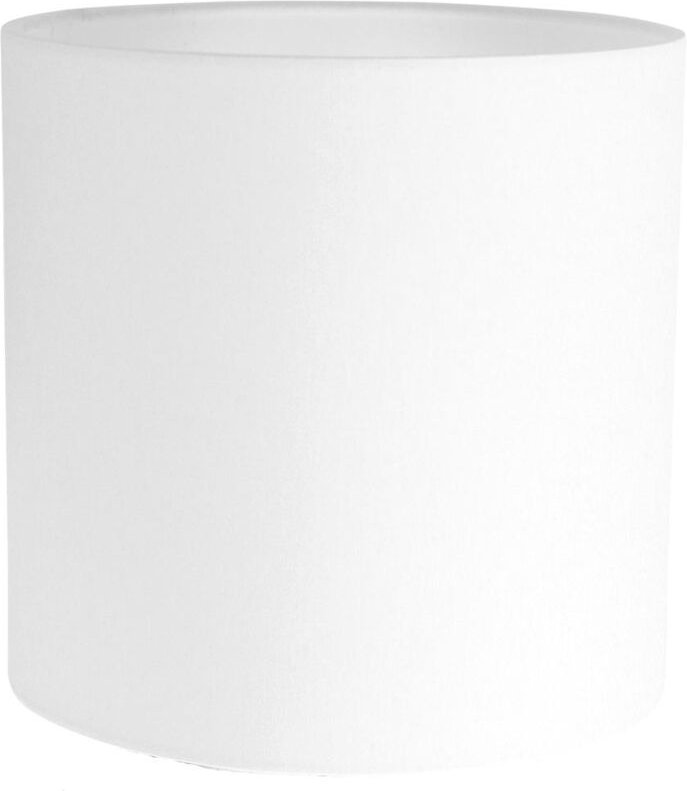 Lampenschirm - Shade - weiß - leinen - ø 20cm - E27 - - Mexlite