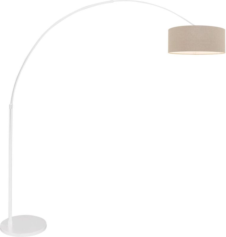 Thumbnail - Steinhauer - stehlampe - Sparkled Light - weiß - leinen metall -
