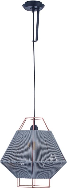 Leds-C4 Legato - 1 Lichtwand- / Deckenanhänger Schwarz, Grau, E27