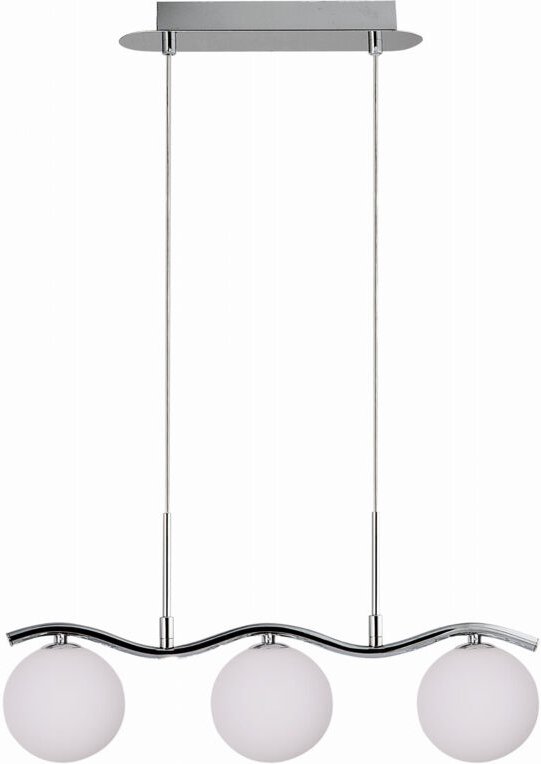 RAMON 3 G9 Chrom-Hängelampe Candellux 33-01405