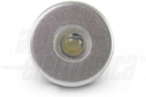 Alpha Elettronica - Alpha electronic led einbaustrahler 0.3w kaltlicht 6000k - jo388/020pw