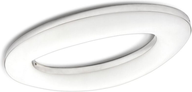 Inspired Mantra - Oakley - Unterputzdecke 40W LED 3000K, 3200lm, poliertes Chrom, mattiertes Acryl