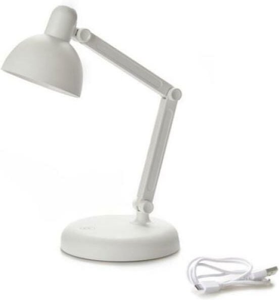 Gifts flexo wiederaufladbare led-tischlampe weiß -27245 - Balvi