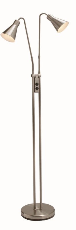 Odense Mehrarmige Stehlampe 2 Licht Stahl - Markslojd