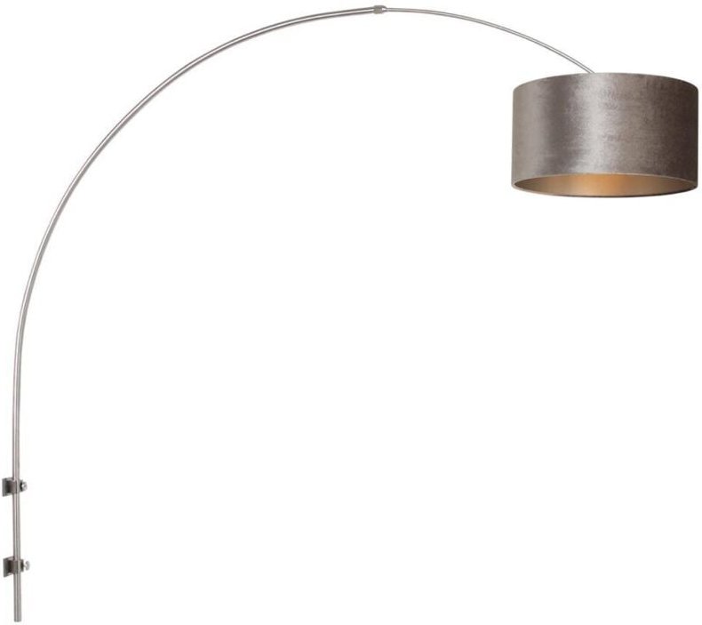 Steinhauer - wandleuchte - Sparkled Light - stahl - metall stoff