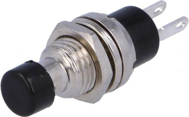 Off-(on) Taster Offen Standby 1Amp black Taster