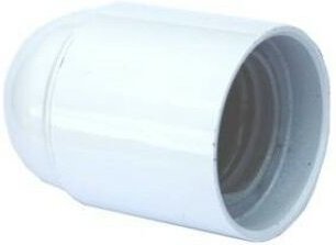 Lampenfassung E27 Bakelit white 12.092/B