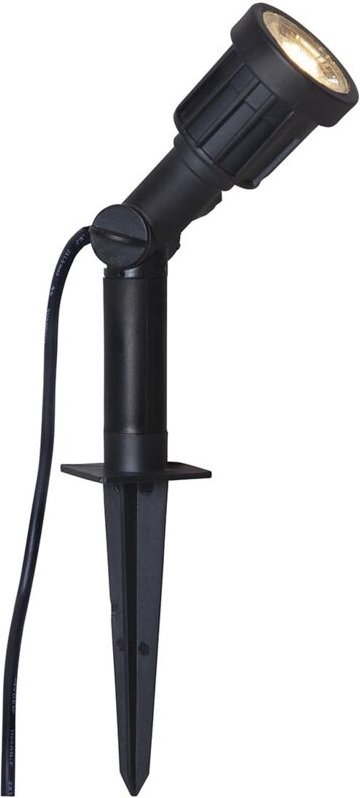 Star Trading - Spot Outdoor led Spotlight, Dekoration, Schwarz, led, Warmweiß, Außenbereich, 19 cm