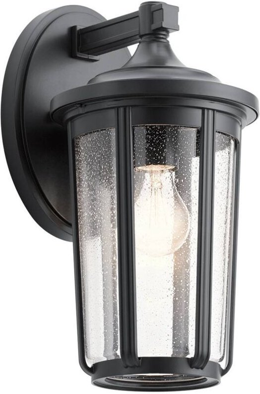 Elstead - Kichler Fairfield Außenwandlaterne Schwarz, IP44