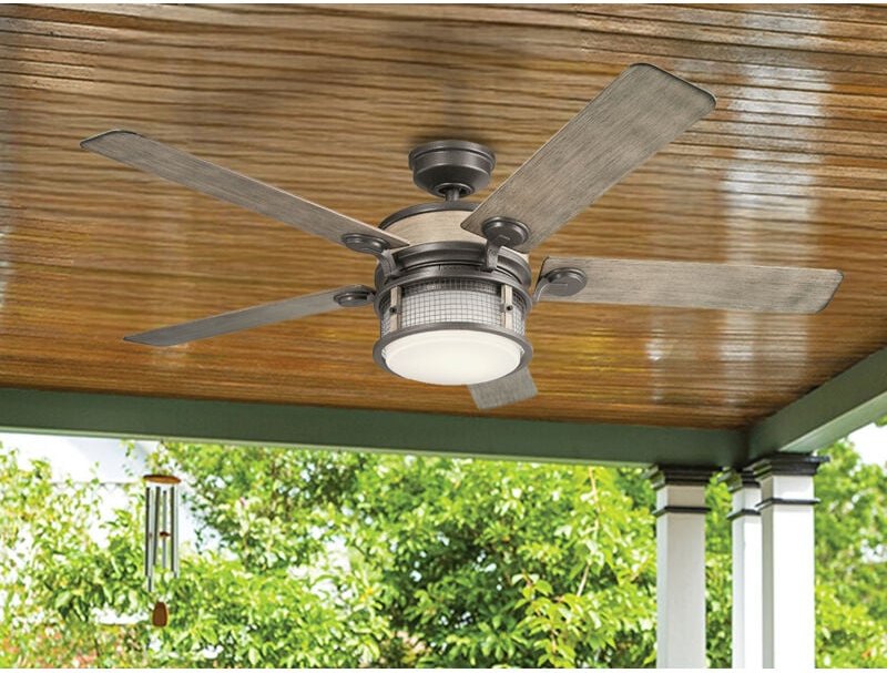 Thumbnail - Deckenventilator ahrendale mit Licht, Outdoor geeignet IP44, ø 152cm