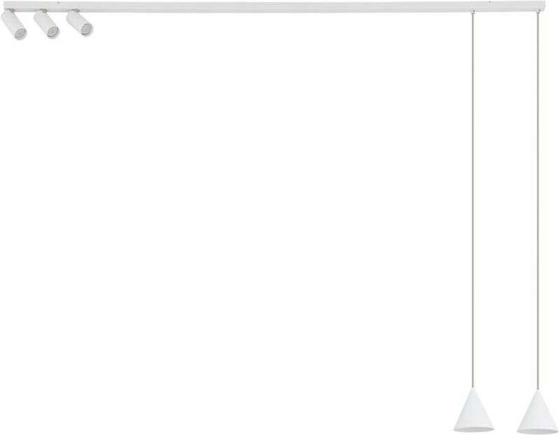 Deckenleuchte Fourty White Alu Nowodvorski 11446