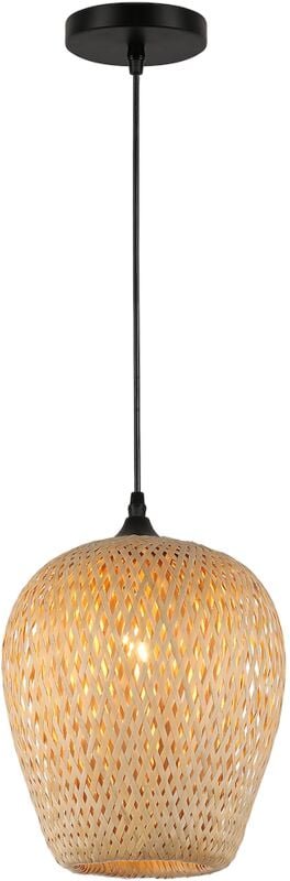 Hängelampe Alma 1 E27 Schwarz Milagro ML1807