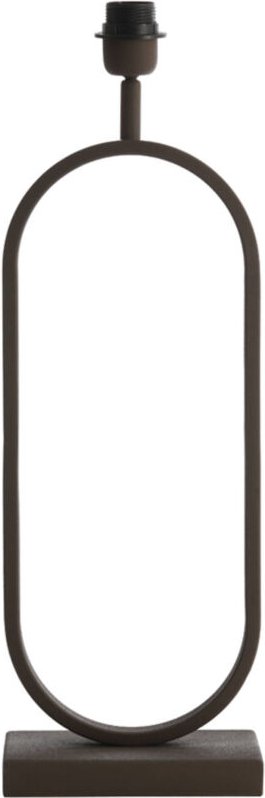 Tischlampe - Jamiri - braun - metall - einzelne - Light&living