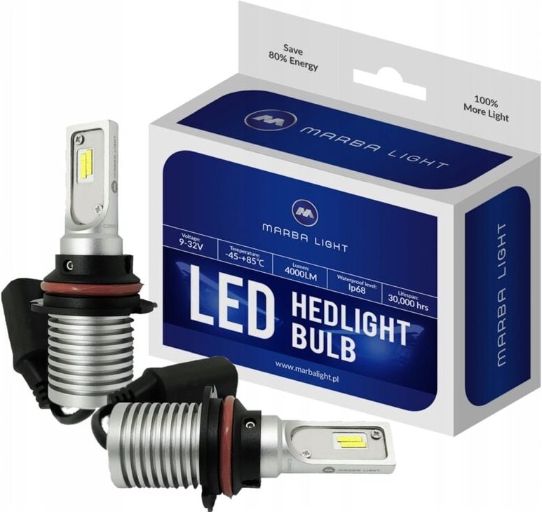 LED-Lampe H13 9008 ML12H13 Zulassung E9 4000LM