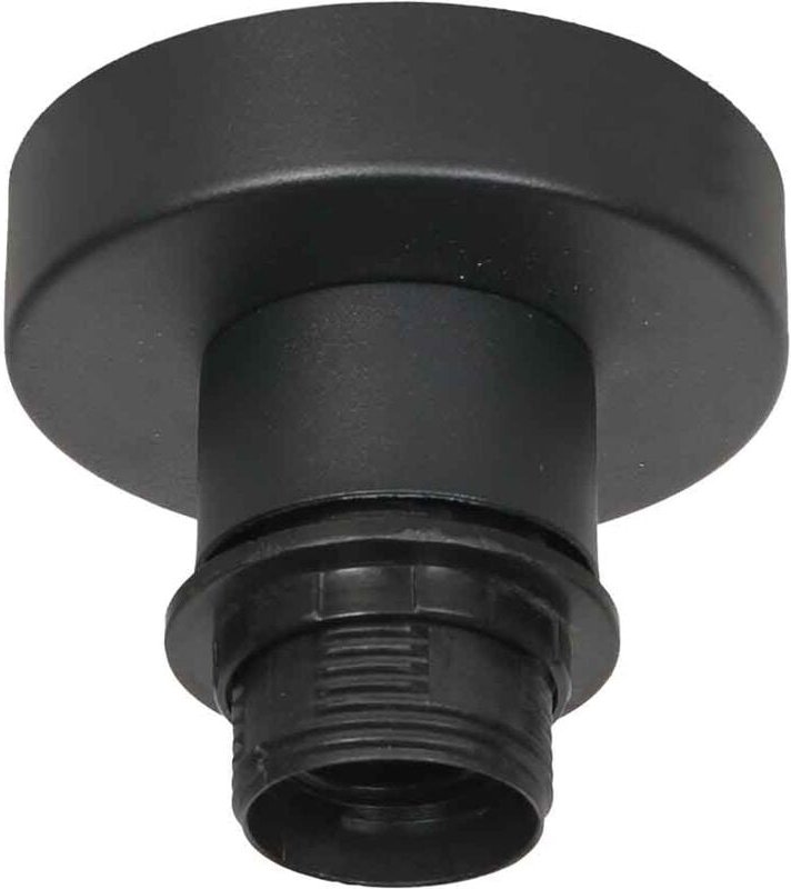 Steinhauer - deckenleuchte - Bloeba - schwarz - metall - Ø 10cm -