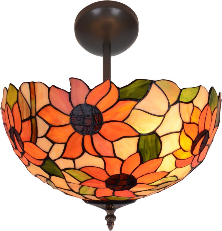 Niedrige Deckenleuchte mit 40 cm Durchmesser Bildschirm der Diamond-Serie