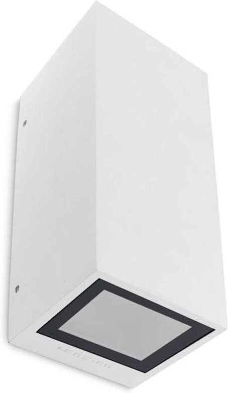 Ledkia - Leds-C4 Afrodita - 2 Licht Outdoor Up Down Wandleuchte Weiß IP65, GU10