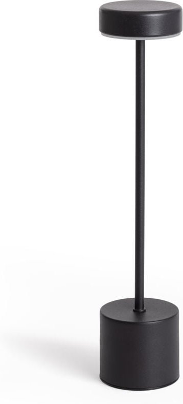 Efectoled - LED-Tischlampe tragbar 2W mit wiederaufladbaren USB-Akku Zimba Schwarz