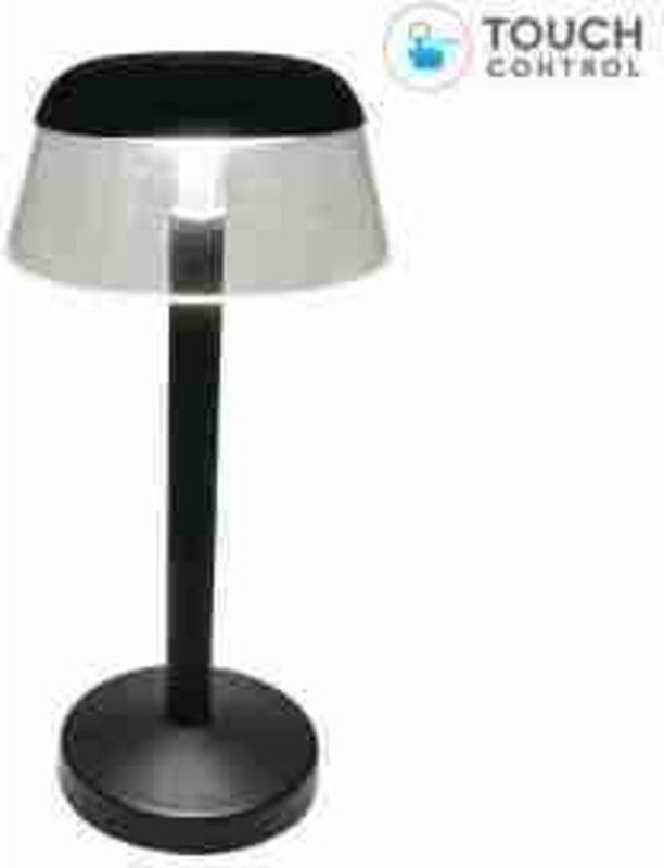 LED23685 VT-75001 Designer Tischleuchte mit E27 Fassung + Schalter Rot Bronze