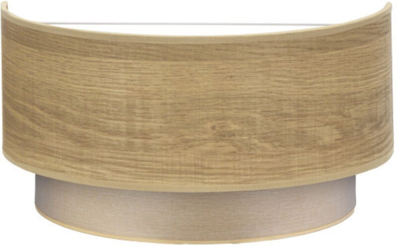 Wandleuchte Tania 1xe27 Licht Holz 15x30x16 Cm - Fabrilamp