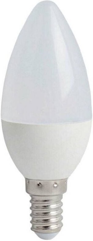Trade Shop Traesio - Trade Shop - 6WATT kerzen-led-lampe E14-ANSCHLUSS 6500K 3000K 4000K niedriger verbrauch C3603 -